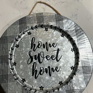 Home Sweet Home Wall Decor Plaque